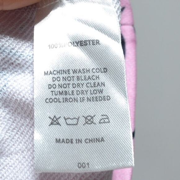 Acegolfs Woman's Hyper-Prep Golf Sweatshirt Pink & Black Size Medium - Picture 6 of 6